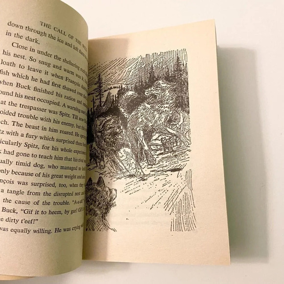 Vintage 1981 The Call of the Wild by  Jack London Whitman Classics Paperback - Picture 6 of 12